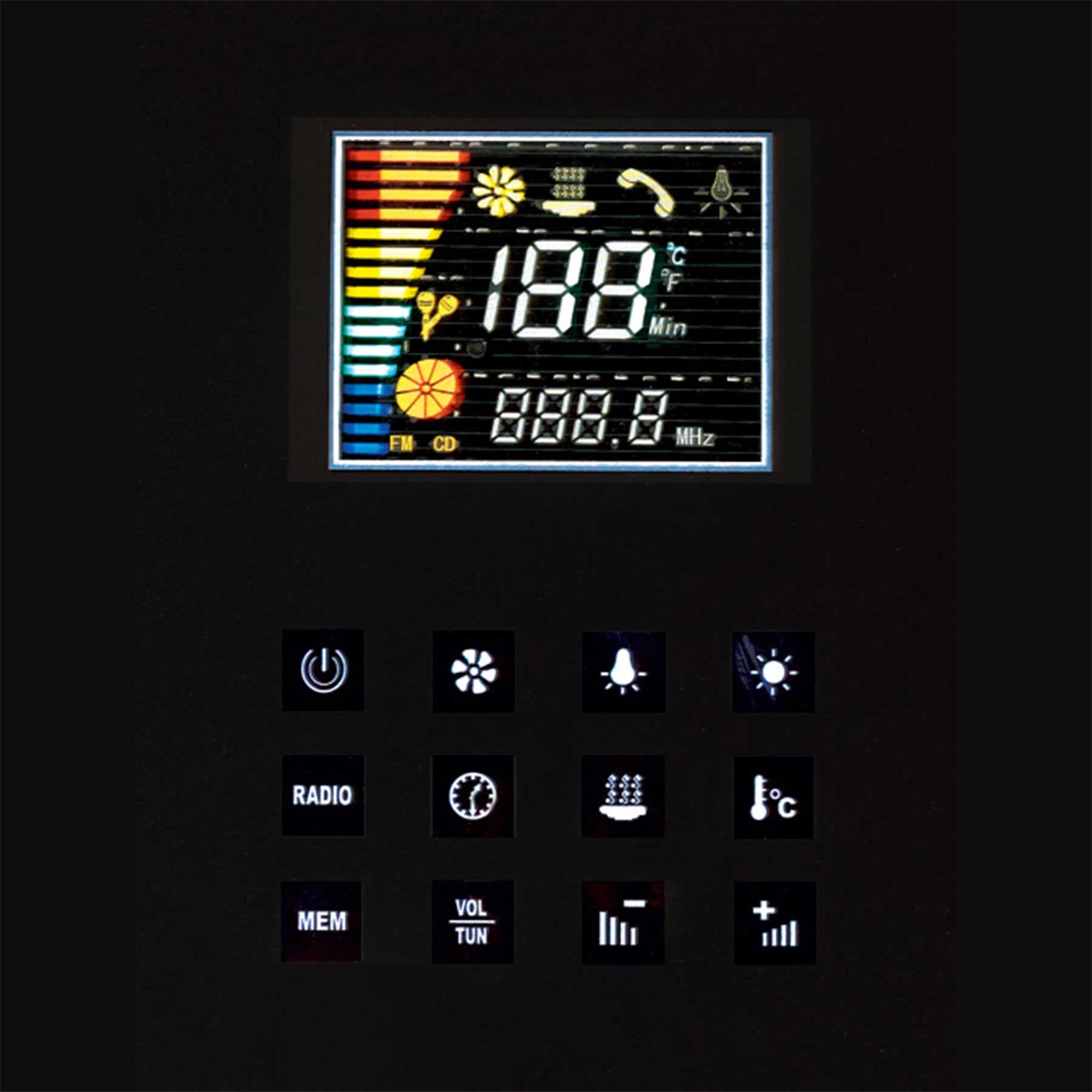 Platinum DZ934 35L x 35W x 87H 1 Person Walk In Steam Shower - Image 4