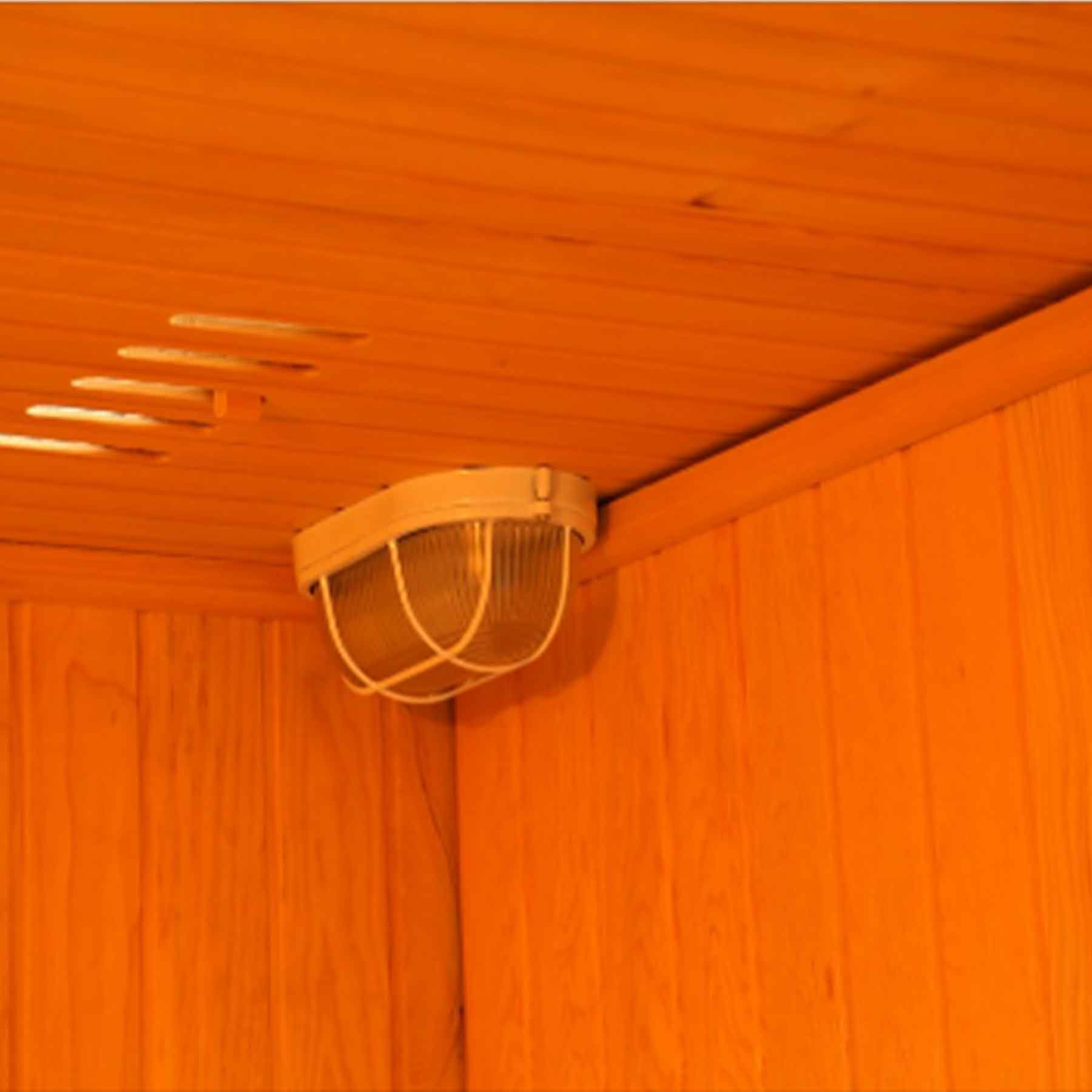 Sunray Westlake 3 Person 4.5 kW Hardwood Indoor Traditional Sauna - Image 8