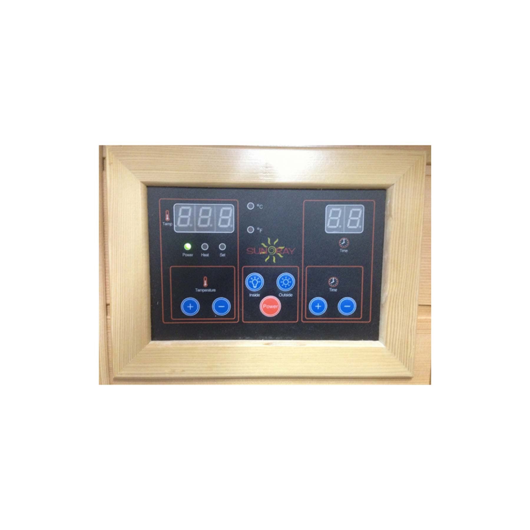 Sunray Cordova 2 Person Nano Cedar Indoor Infrared Sauna - Image 12