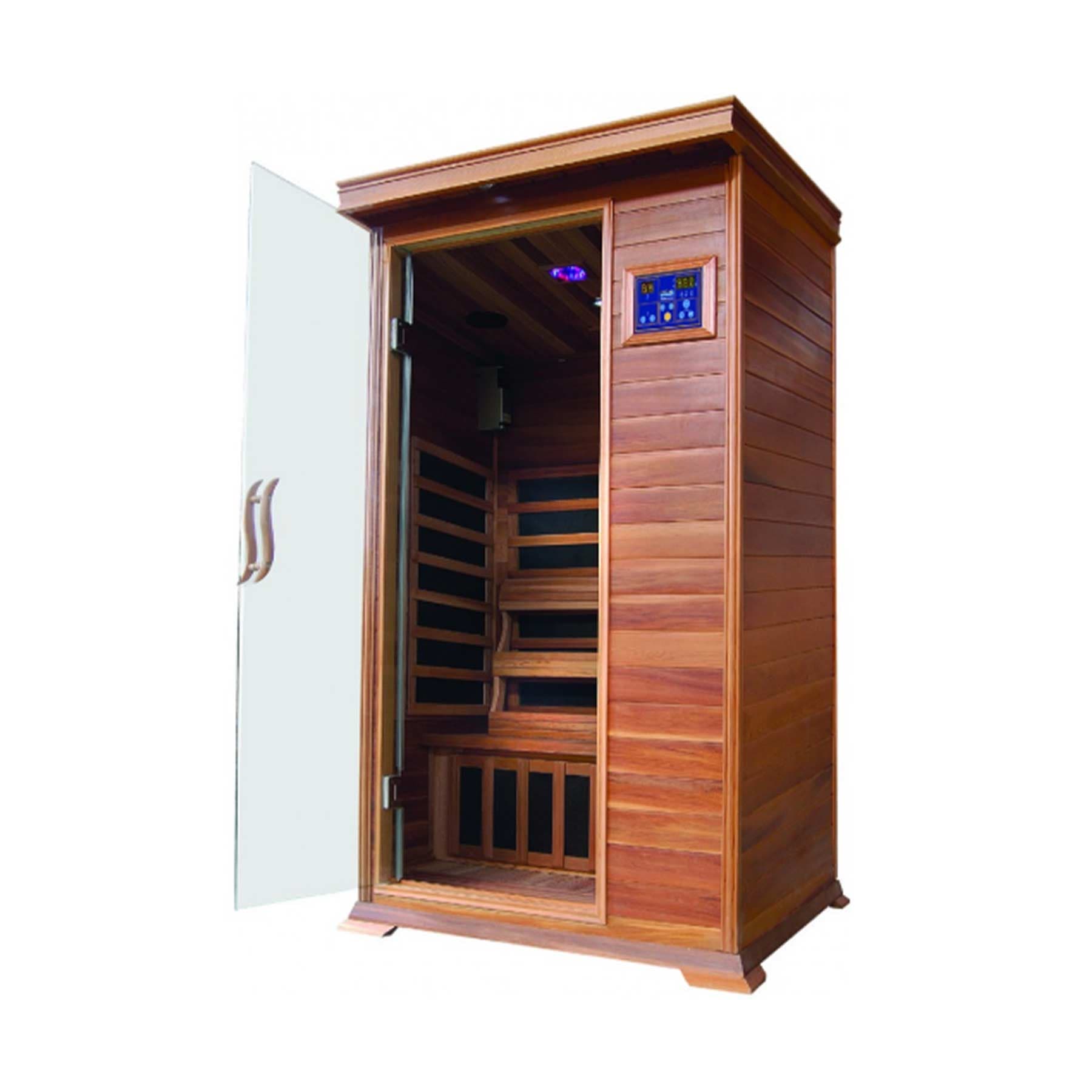 Sunray Cordova 2 Person Nano Cedar Indoor Infrared Sauna - Image 8