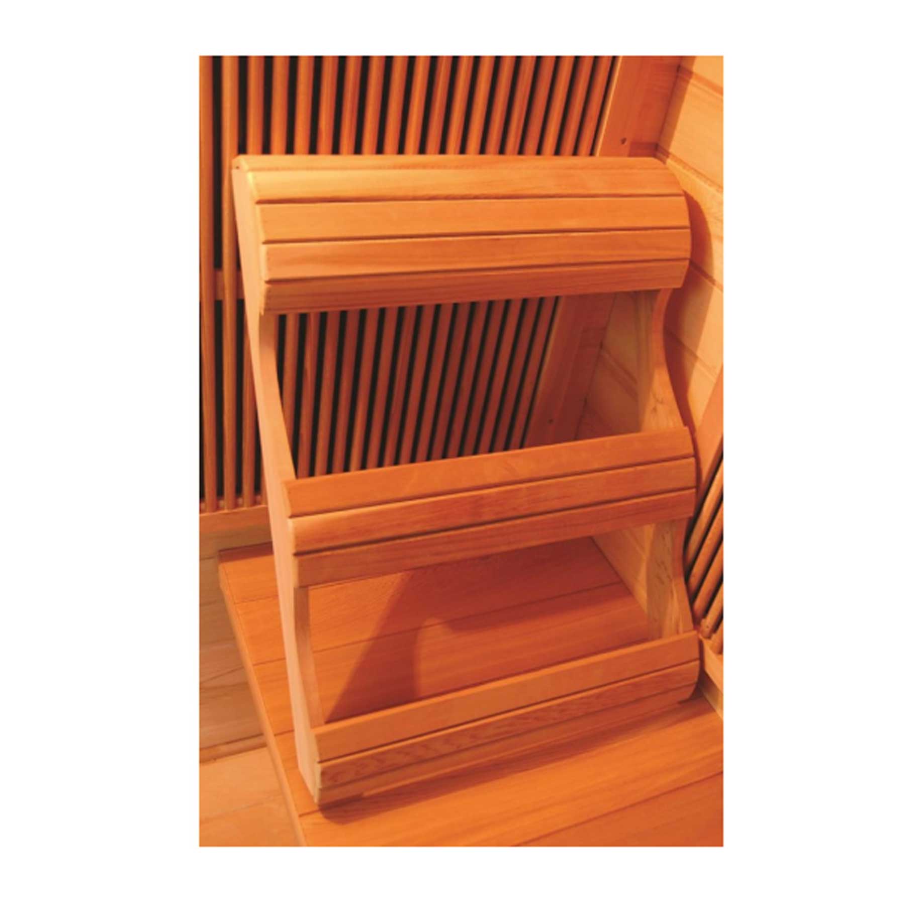 Sunray Sequoia 4 Person Nano Cedar Indoor Infrared Sauna - Image 10