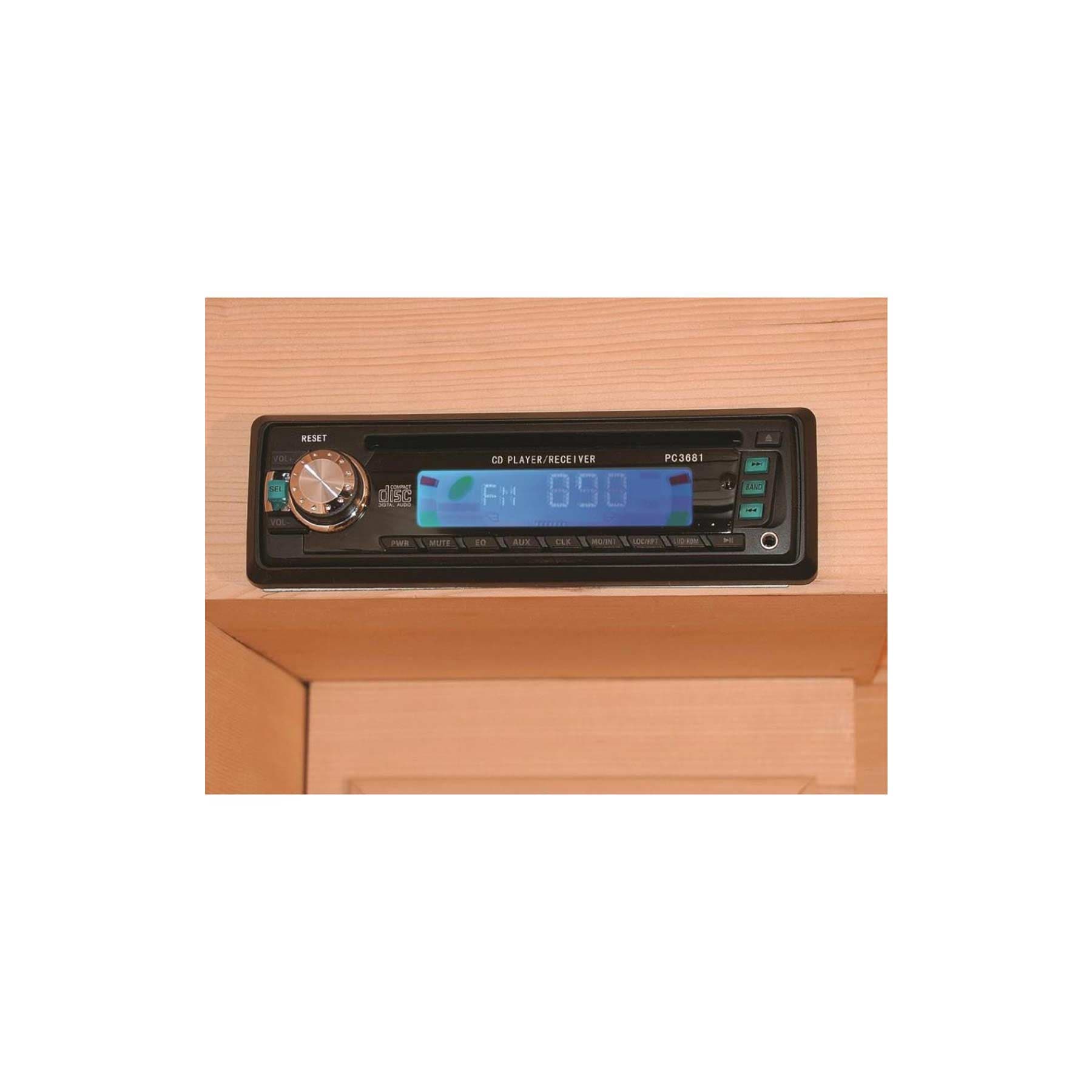 Sunray Savannah 3 Person Nano Cedar Indoor Infrared Sauna - Image 10