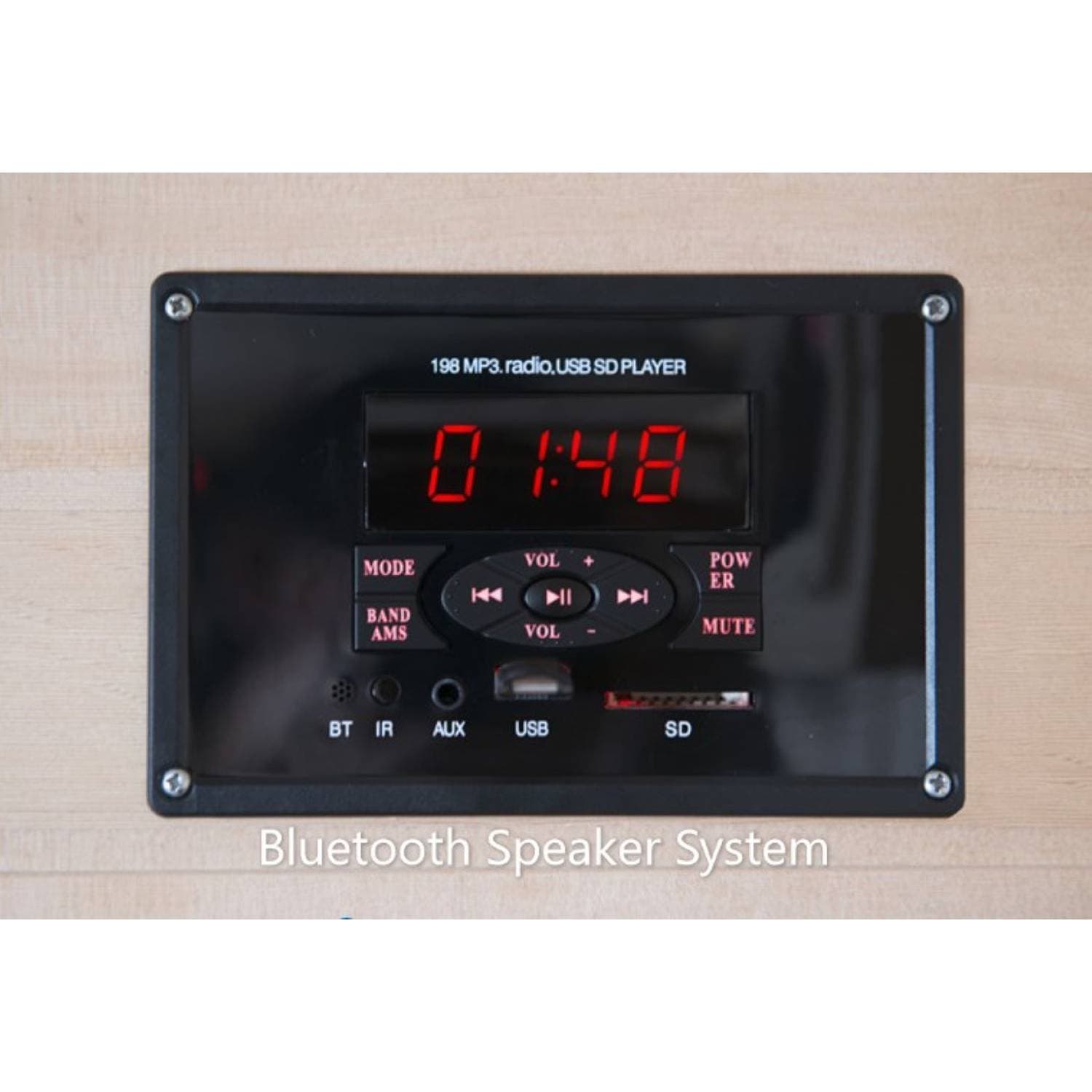 Sunray Sierra 2 Person Nano Cedar Indoor Infrared Sauna - Image 3