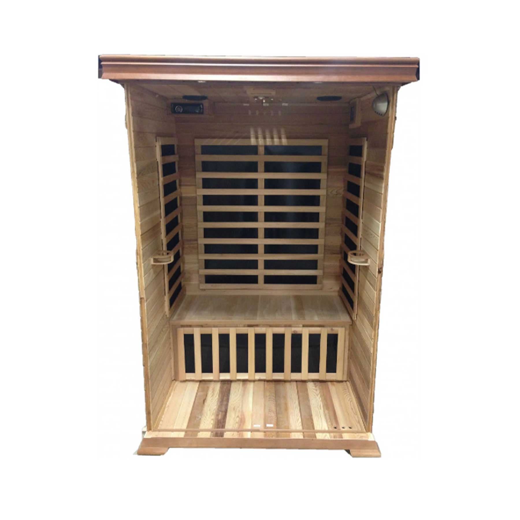 Sunray Sedona 1 Person Nano Cedar Indoor Infrared Sauna - Image 14