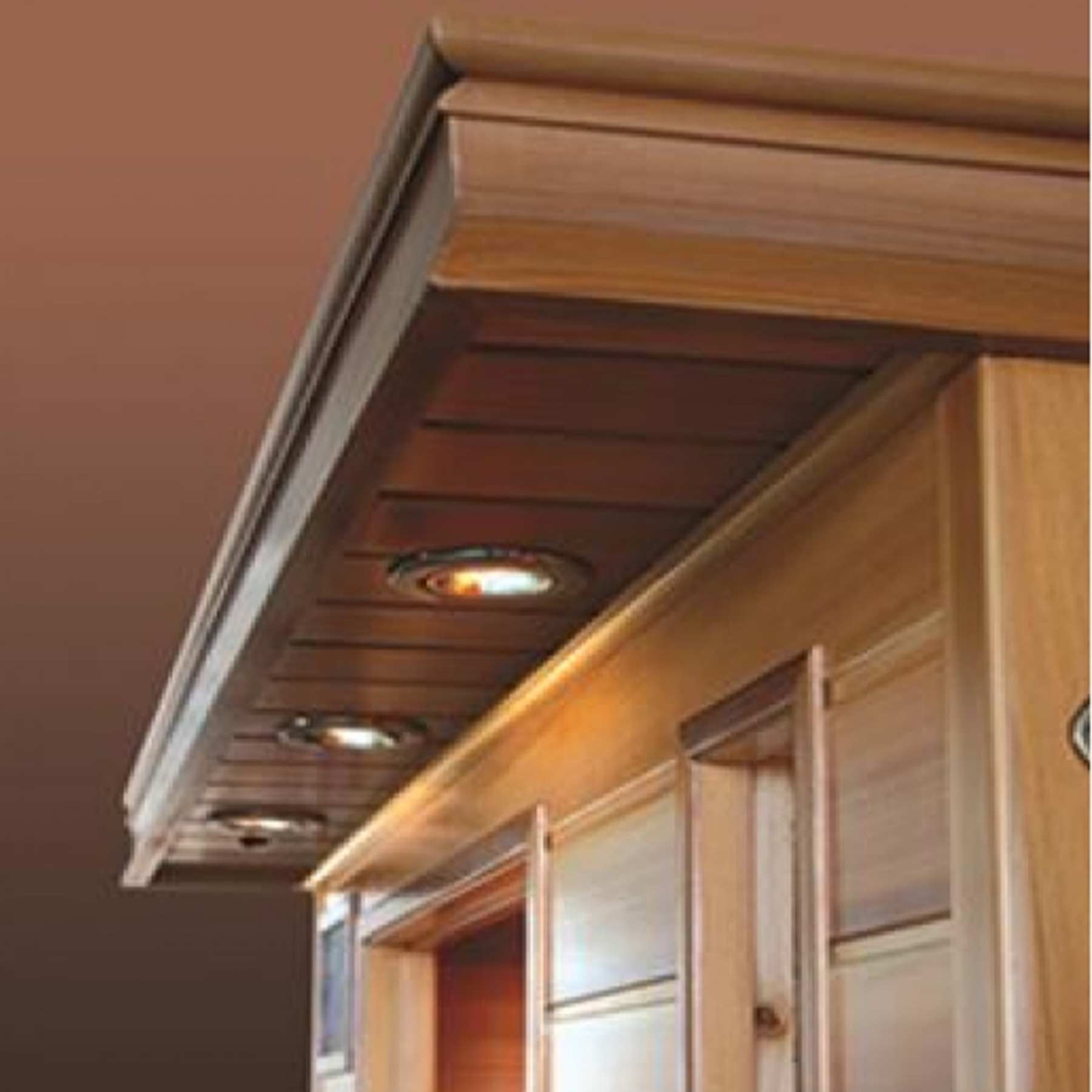 Sunray Barrett 1 Person Nano Hemlock Indoor Infrared Sauna - Image 14