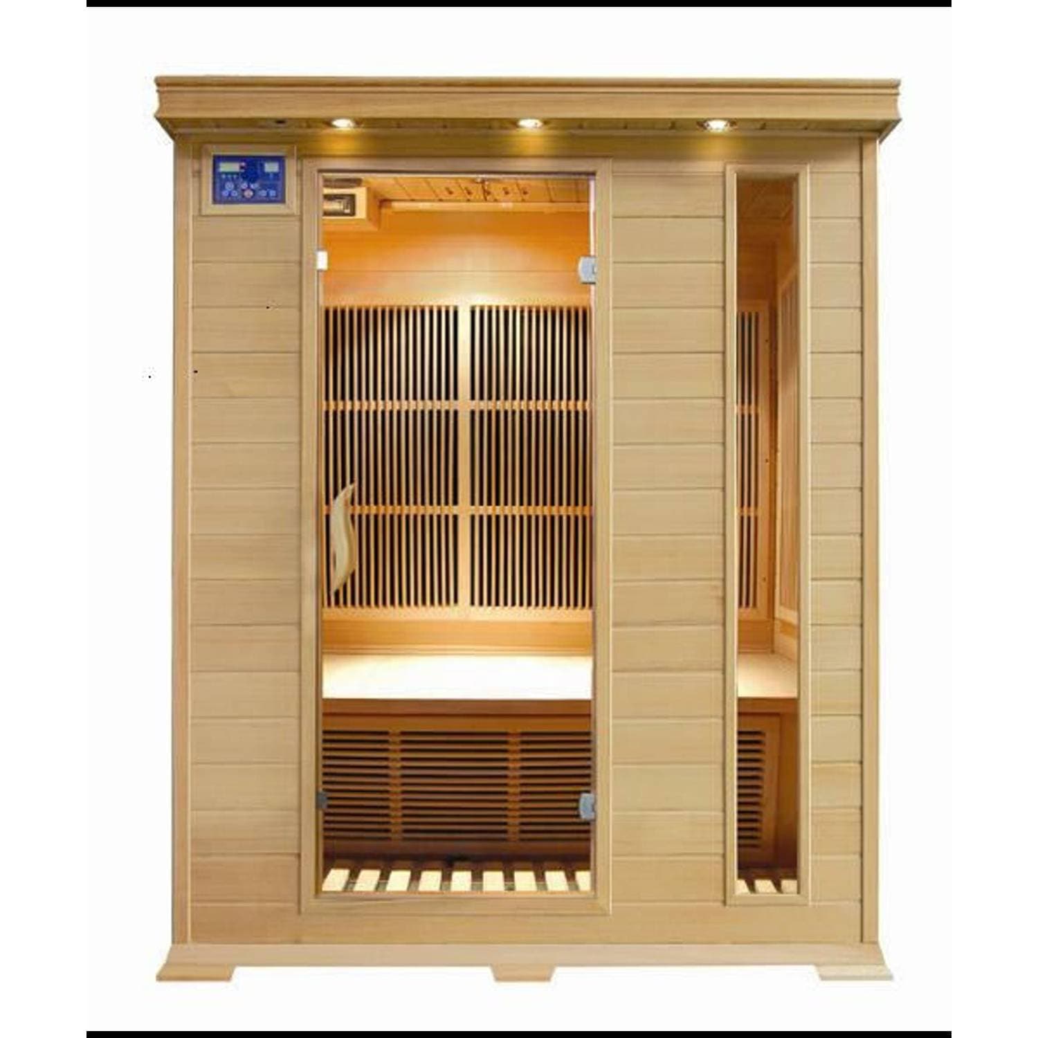 Sunray Aspen 3 Person Nano Hemlock Indoor Infrared Sauna - Image 15