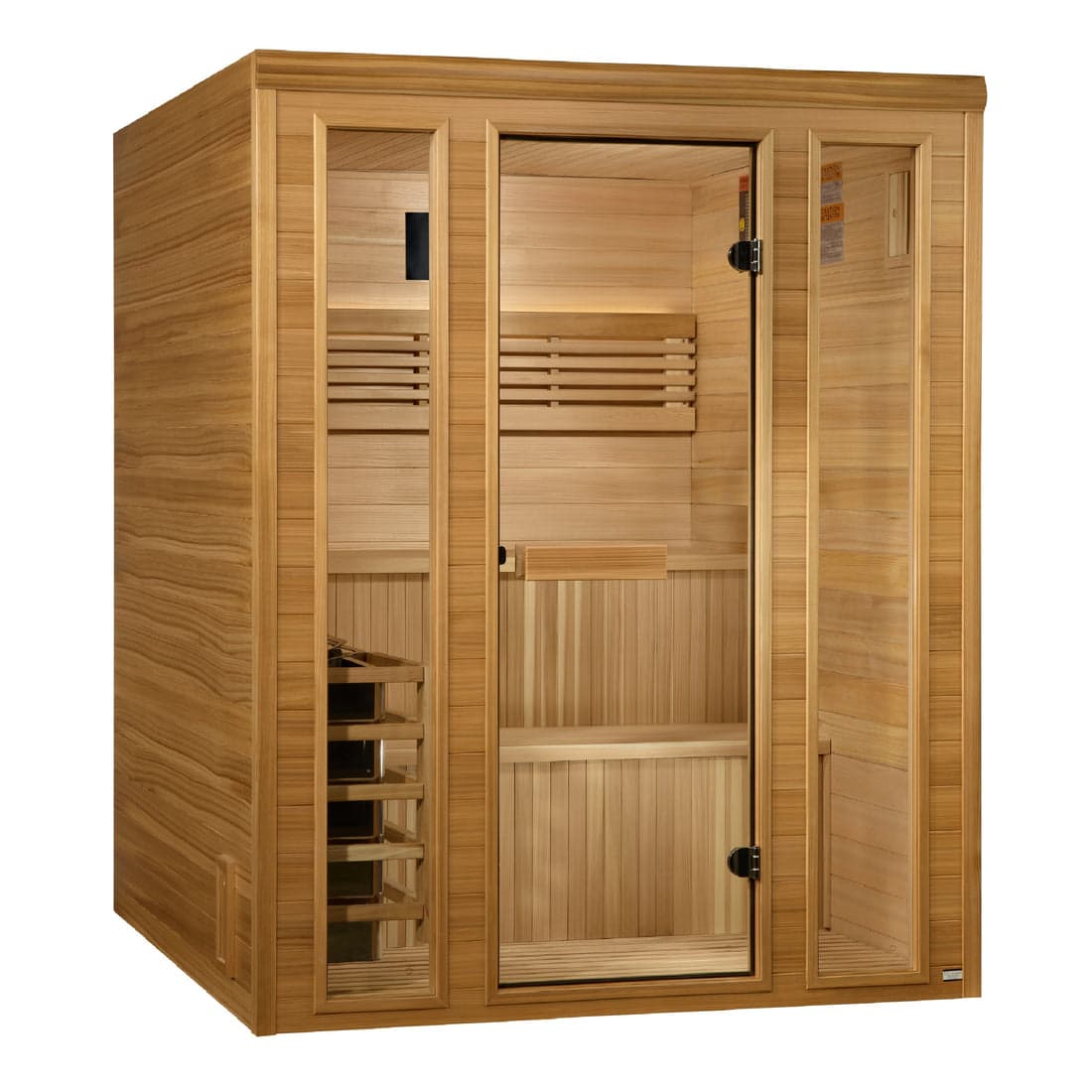 Golden Designs Engelberg Edition 4-6 Person Outdoor Traditional Sauna - image 2