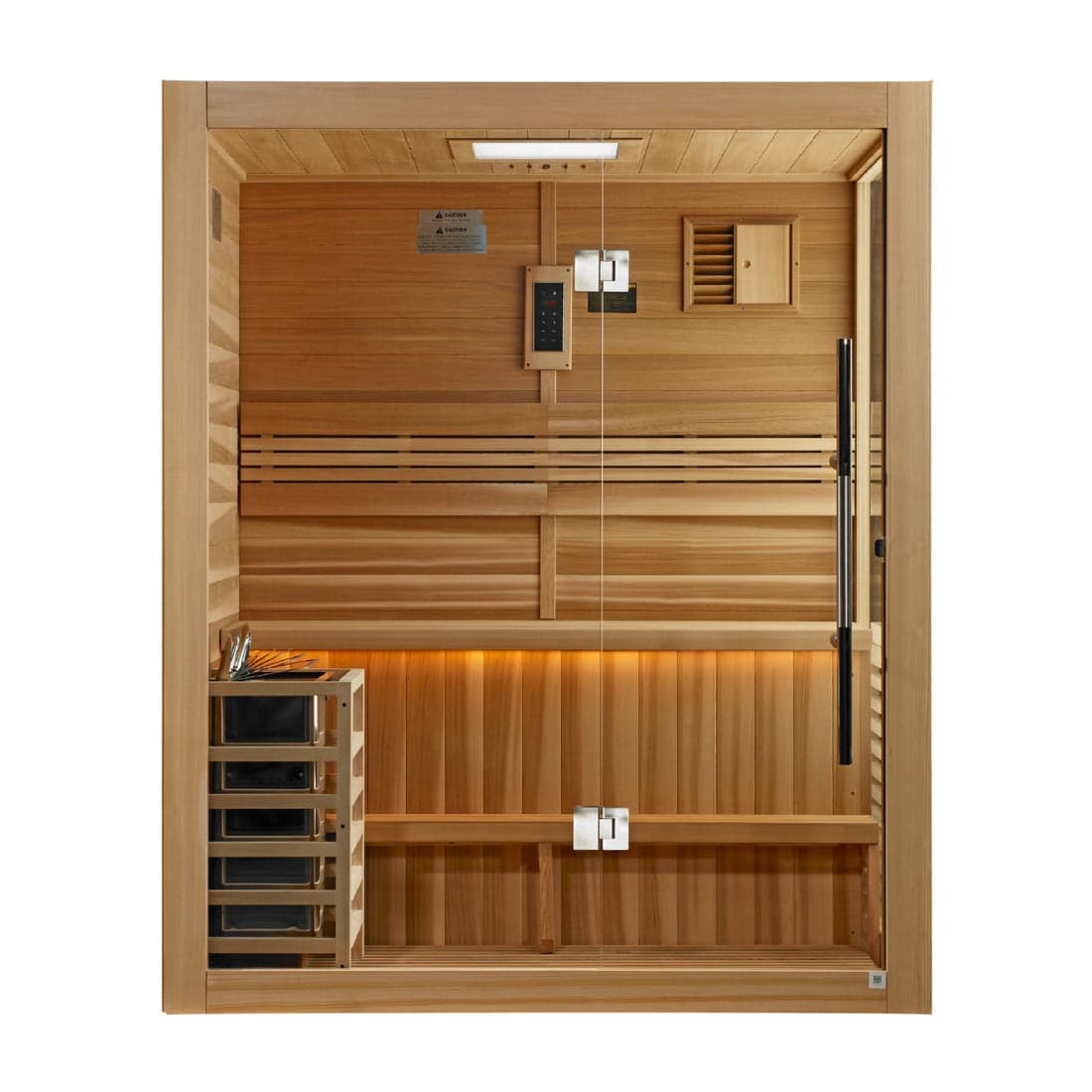 Golden Designs Hanko 2 Person Outdoor Traditional Sauna