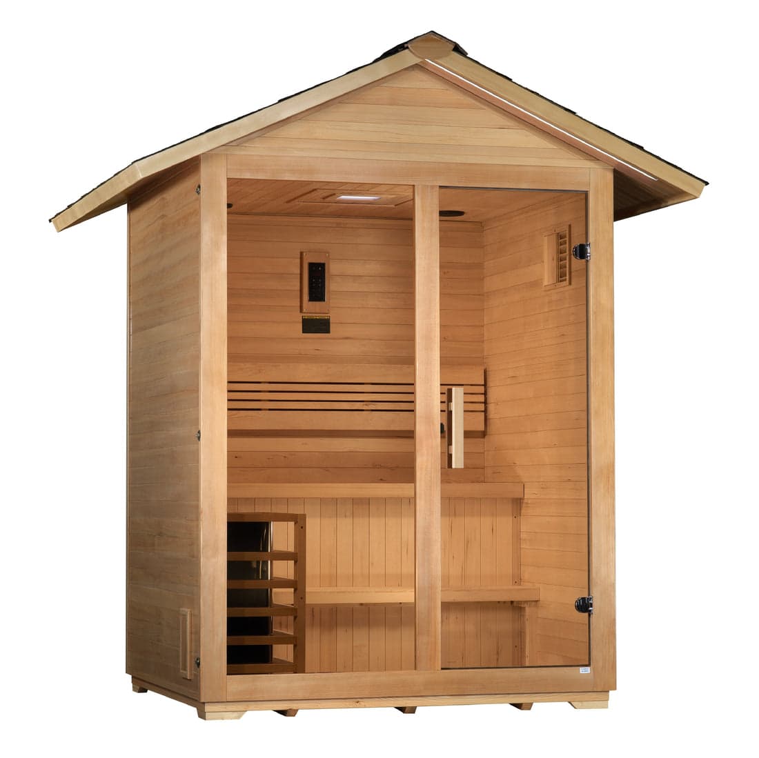 Golden Designs Arlberg 3 Person Outdoor Traditional Sauna - image 2