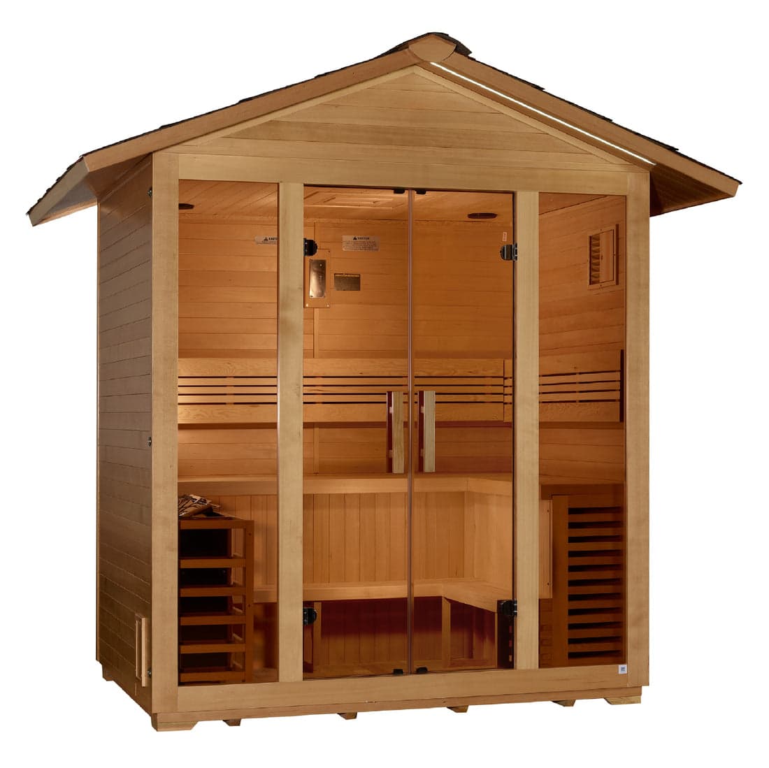 Golden Designs Vorarlberg 5 Person Outdoor Traditional Sauna - image 2