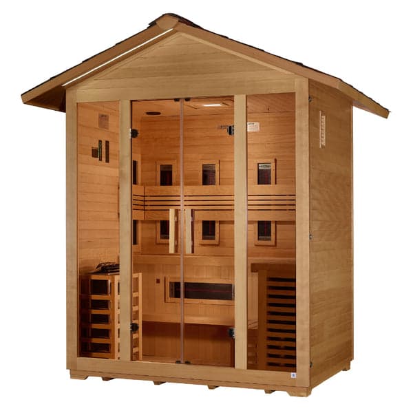 Golden Designs Gargellen 5 Person Hybrid Sauna