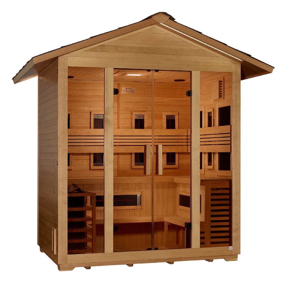 Golden Designs Gargellen 5 Person Hybrid Sauna - image 2