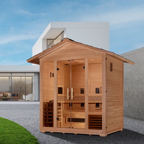 Golden Designs Gargellen 5 Person Hybrid Sauna - image 3