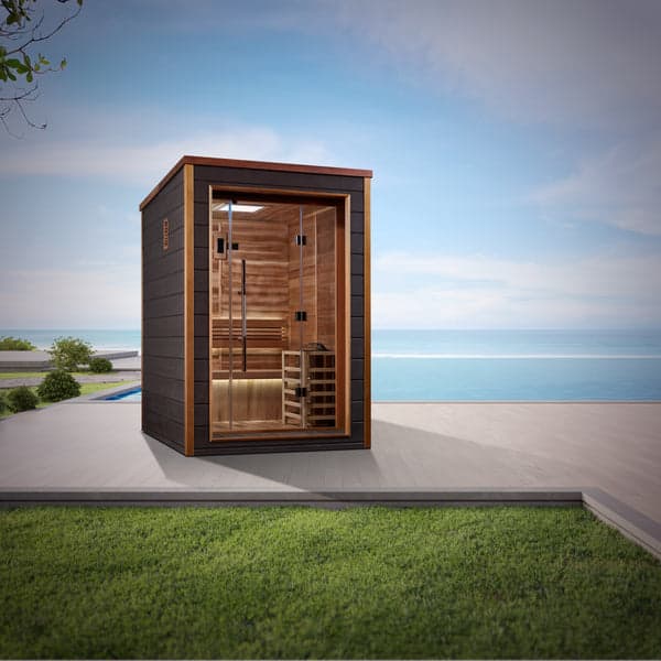 Golden Designs Narvik 2 Person Outdoor Traditional Sauna - image 3