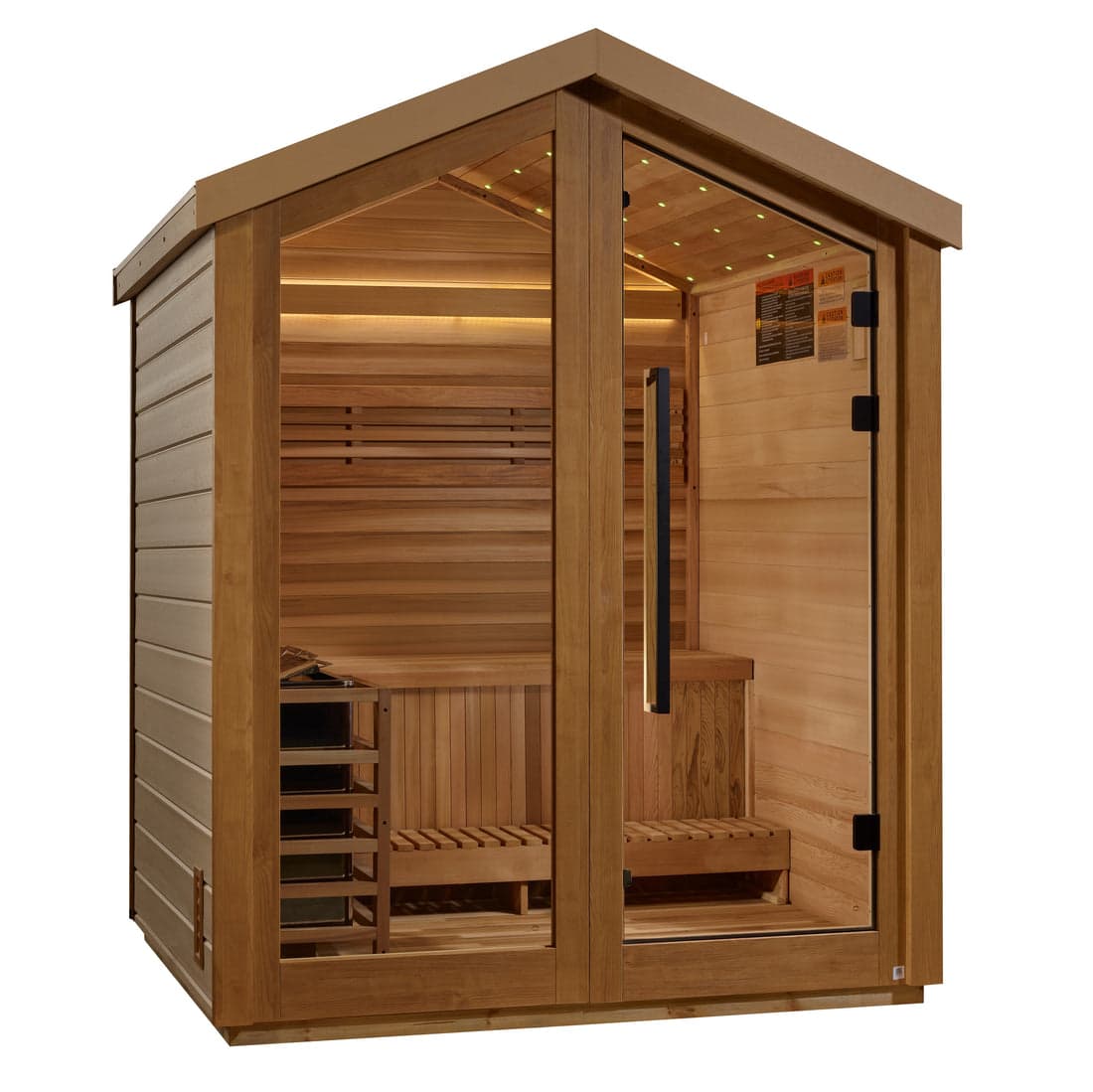 Golden Designs Savonlinna 3-4 Person Outdoor Traditional Sauna - image 2