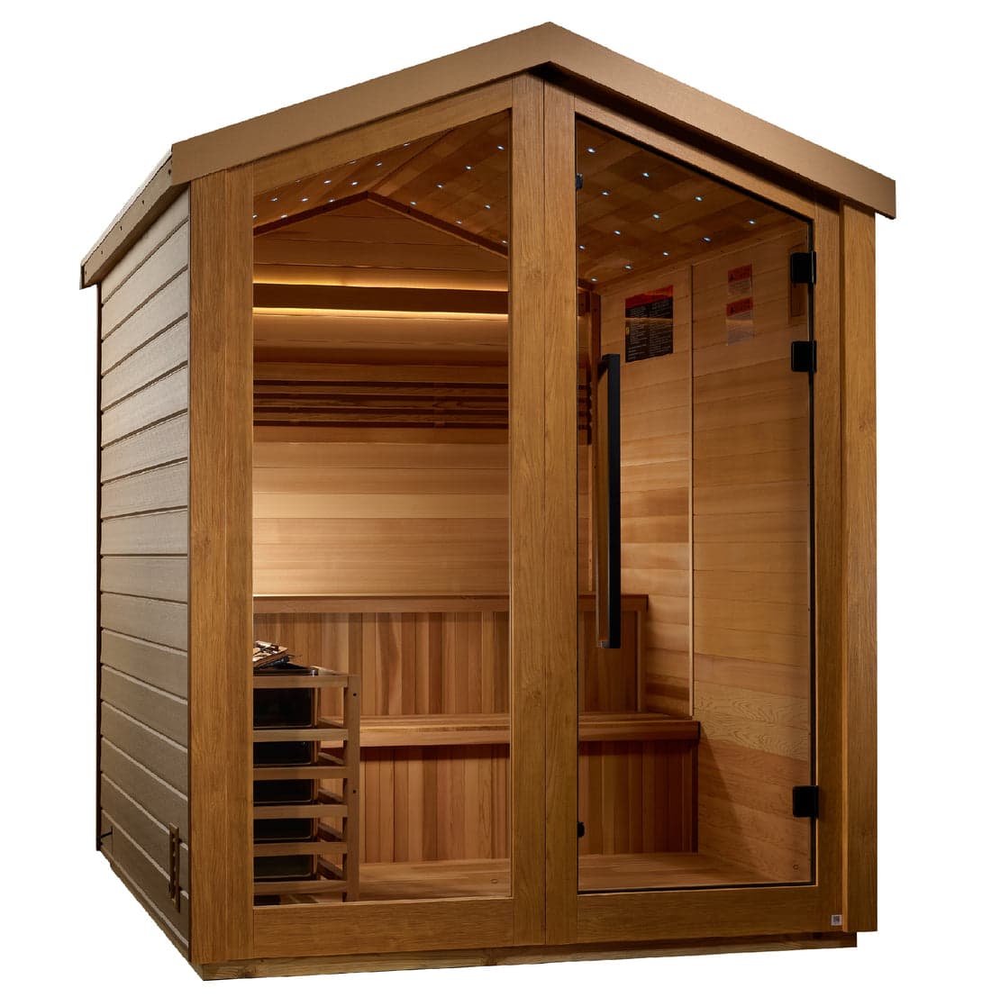 Golden Designs Kaarina 4-6 Person Outdoor Traditional Sauna - image 2