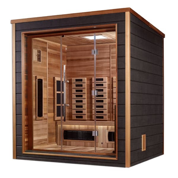 Golden Designs Visby 3-4 Person Hybrid Sauna