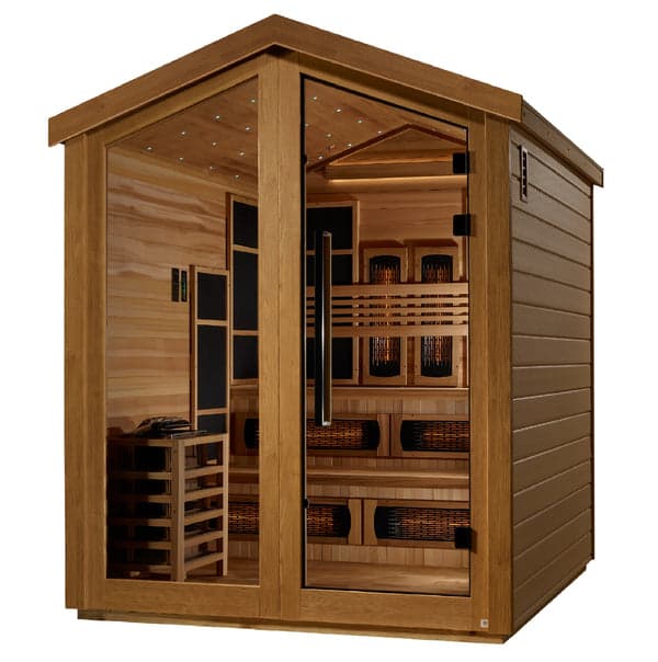 Golden Designs Kaskinen 4-6 Person Hybrid Sauna