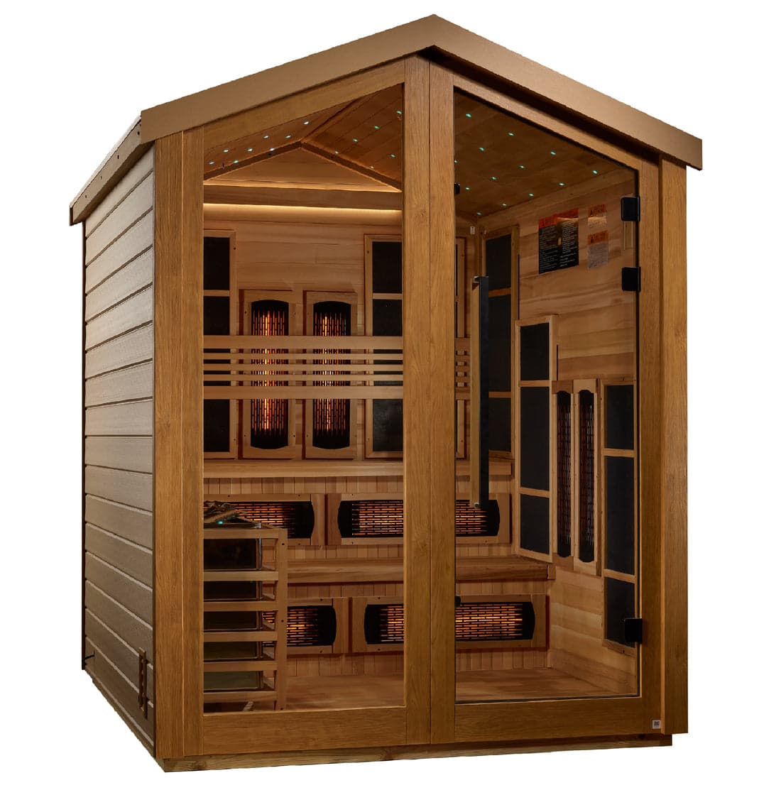 Golden Designs Kaskinen 4-6 Person Hybrid Sauna - image 2