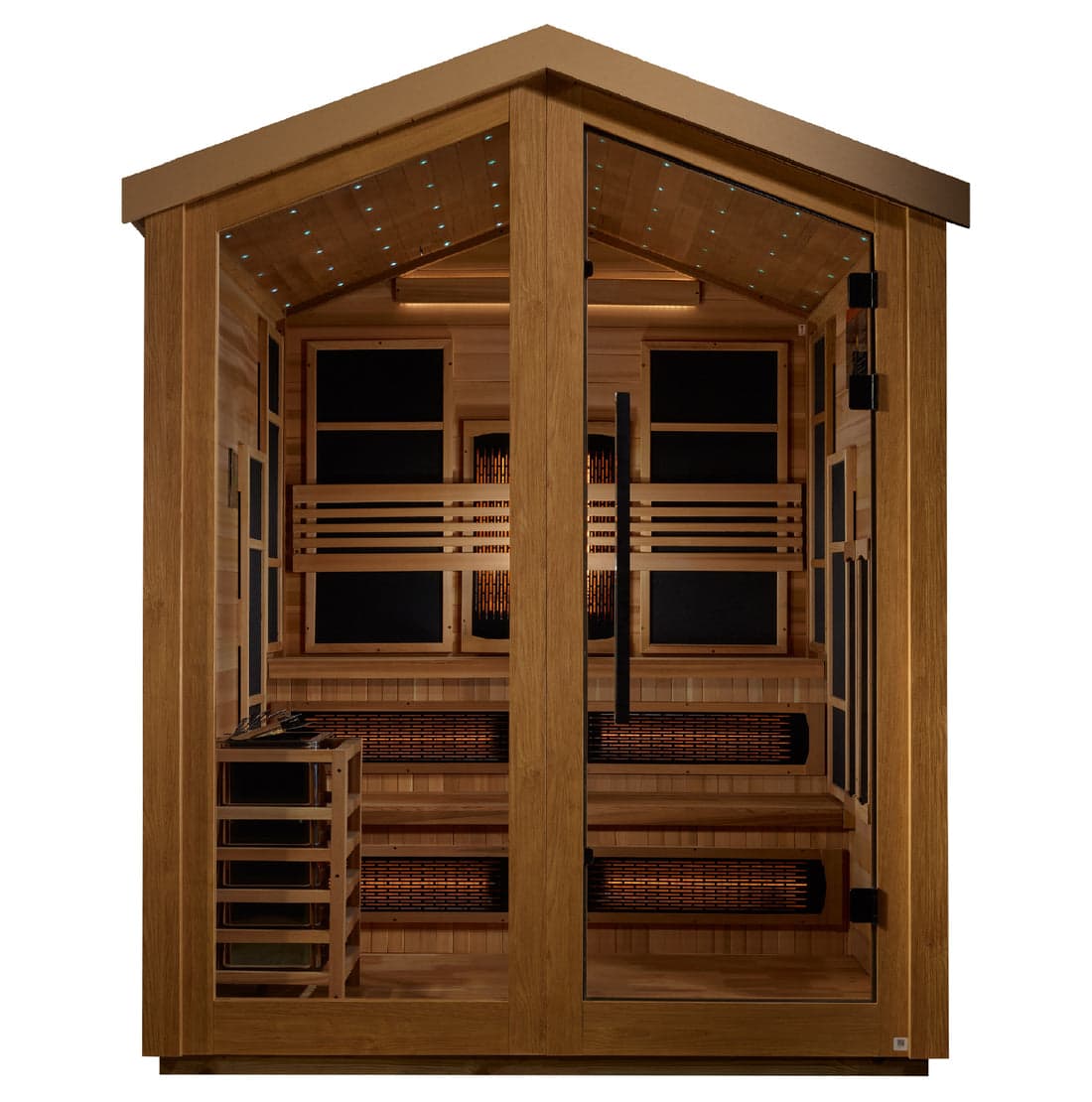 Golden Designs Kaskinen 4-6 Person Hybrid Sauna - image 3