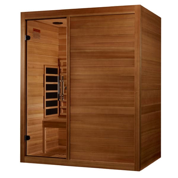 Maxxus Sauna S-Line Full Spectrum Pacific Cedar 3 Person Indoor Infrared Sauna