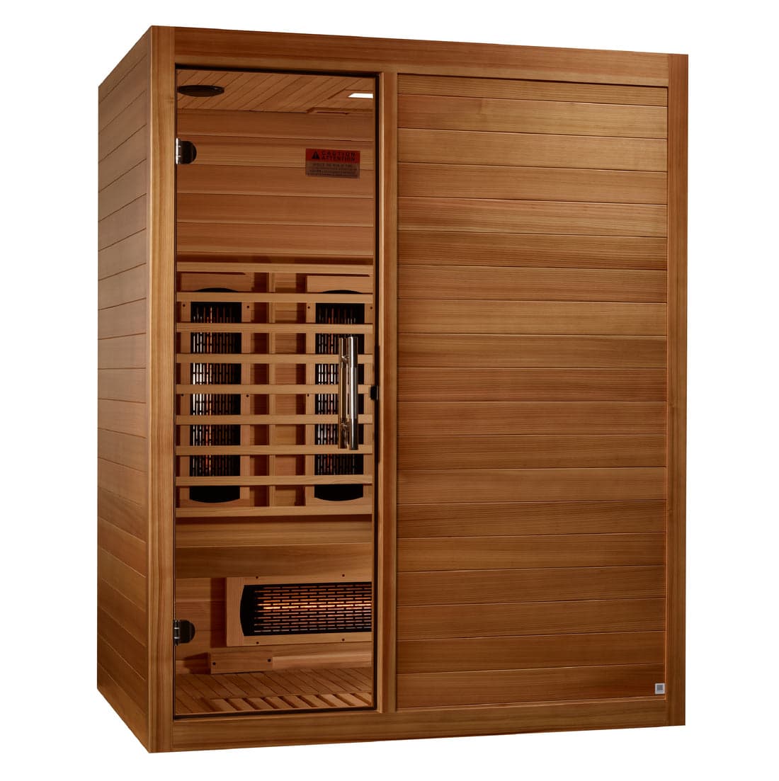 Maxxus Sauna S-Line Full Spectrum Pacific Cedar 3 Person Indoor Infrared Sauna - image 2