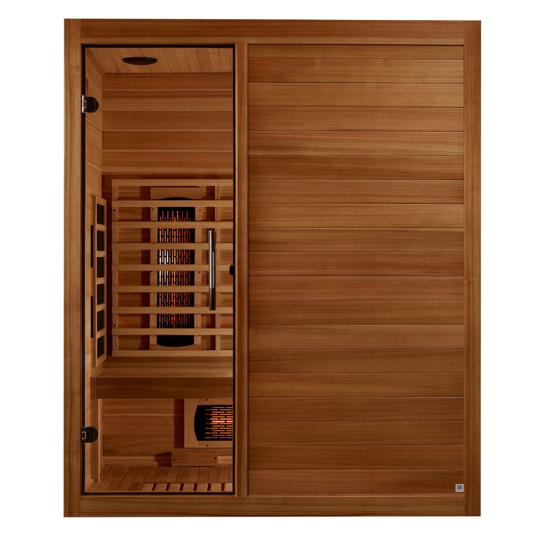 Maxxus Sauna S-Line Full Spectrum Pacific Cedar 3 Person Indoor Infrared Sauna - image 3