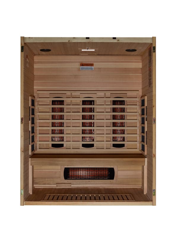 Maxxus Sauna S-Line Full Spectrum Pacific Cedar 3 Person Indoor Infrared Sauna - image 4