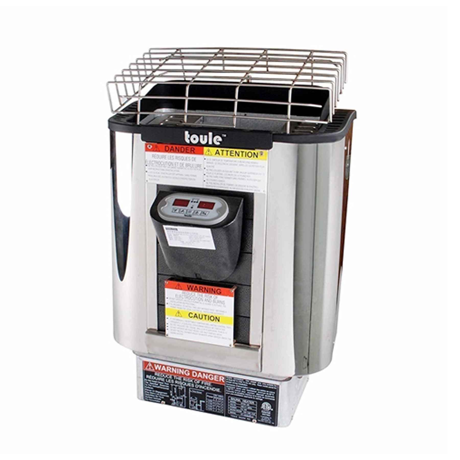 Aleko 8 Person 9 kW Hemlock Wet Dry Outdoor Traditional Sauna - Image 7