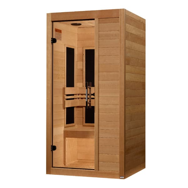 Maxxus S-Line Ultra Low EMF Hemlock 1 Person Indoor Infrared Sauna