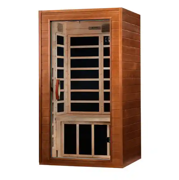 Dynamic Sauna Dynamic Avila Elite 1-2 Person Ultra Low EMF FAR Infrared Indoor Sauna Indoor Infrared Sauna - detail view