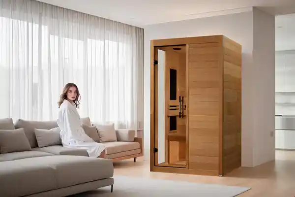 Dynamic Sauna Dynamic Lucca 2 Person Low EMF FAR Infrared Indoor Sauna Indoor Infrared Sauna - view 5