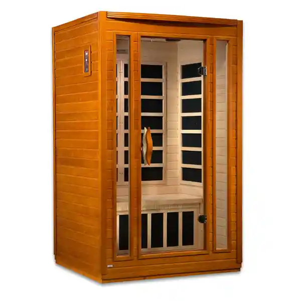 Dynamic San Marino Elite 2 Person Ultra Low EMF FAR Infrared Indoor Sauna