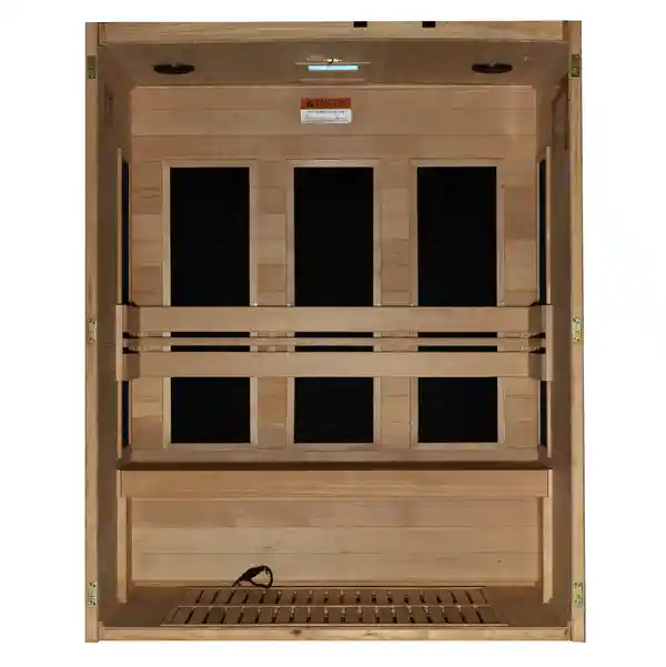 Dynamic Sauna Dynamic Toscana Elite 3 Person Ultra Low EMF FAR Infrared Indoor Sauna Indoor Infrared Sauna - view 4