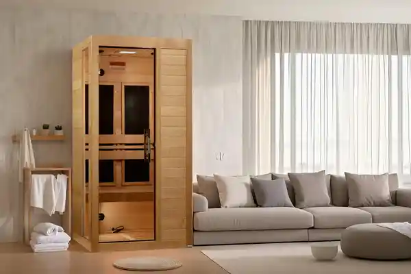 Dynamic Sauna Dynamic Veneto Elite 1-2 Person Ultra Low EMF FAR Infrared Indoor Infrared Sauna Indoor Infrared Sauna - view 5