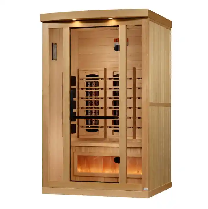 Golden Designs 2 Person Full Spectrum Near Zero Indoor Infrared Sauna