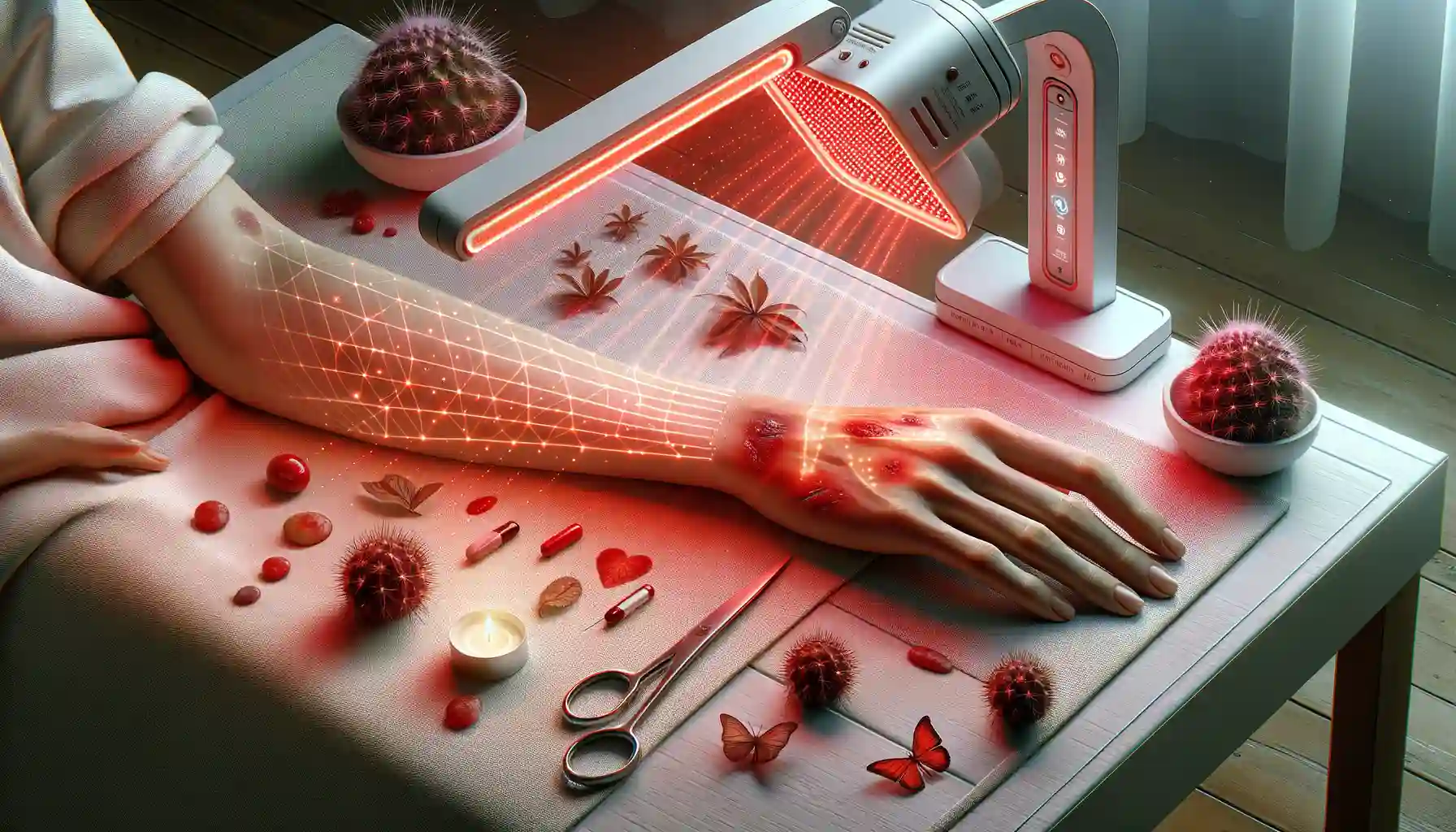 Red Light Therapy for Bites and Bruises