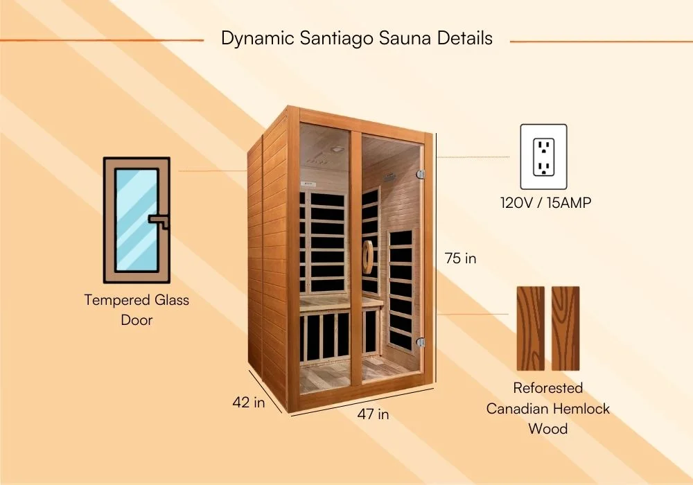 Dynamic Santiago Sauna Review Unveiling the Features-Product Features