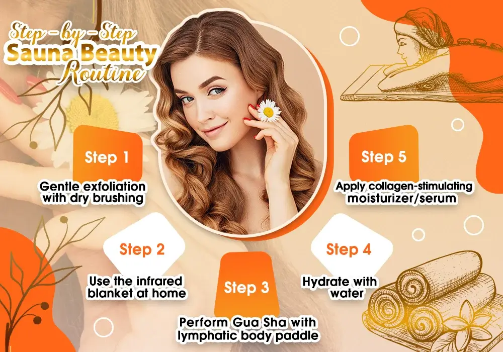 Step-by-Step Sauna Beauty Routine