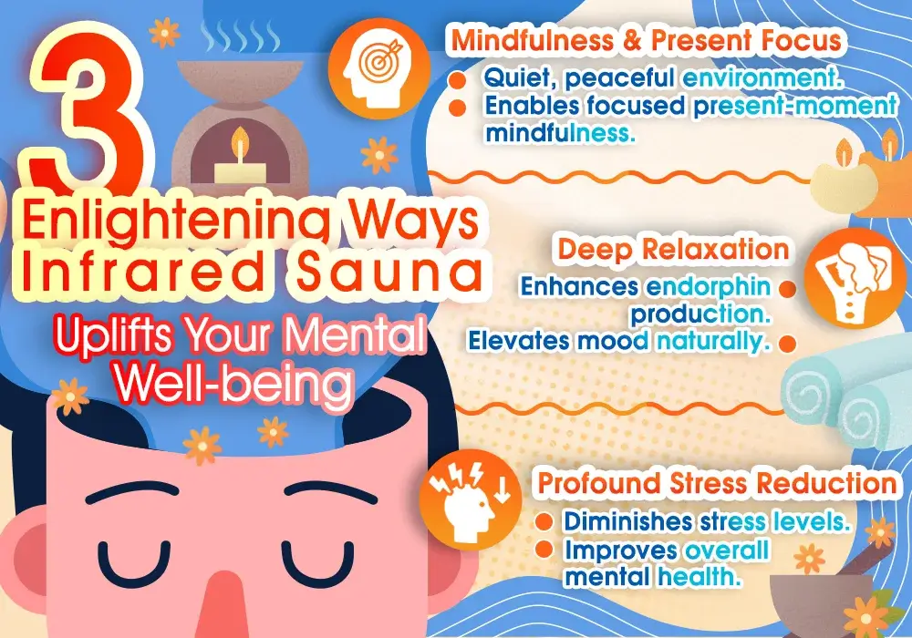 3 Enlightening Ways Infrared Sauna Uplifts Your Mental Well-being