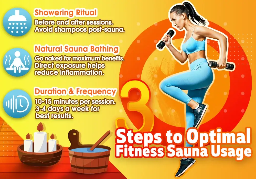 3 Steps to Optimal Fitness Sauna Usage