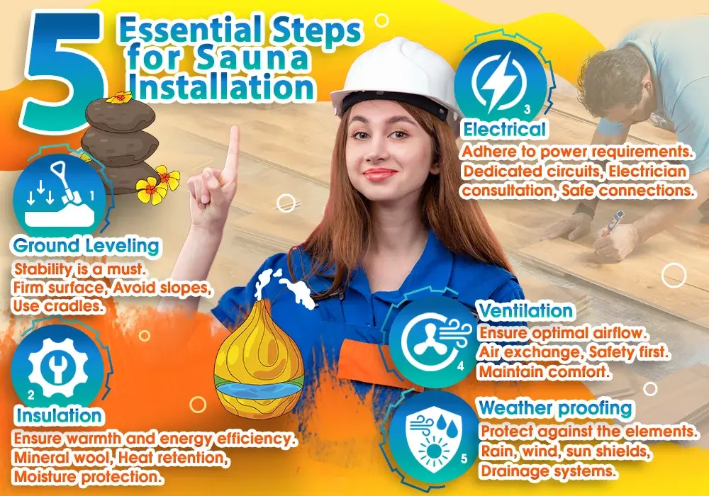 5 Essential Steps for Sauna Installation2