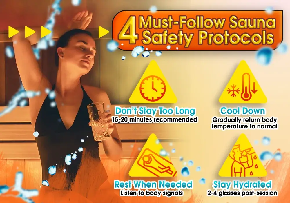 4 Must-Follow Sauna Safety Protocols