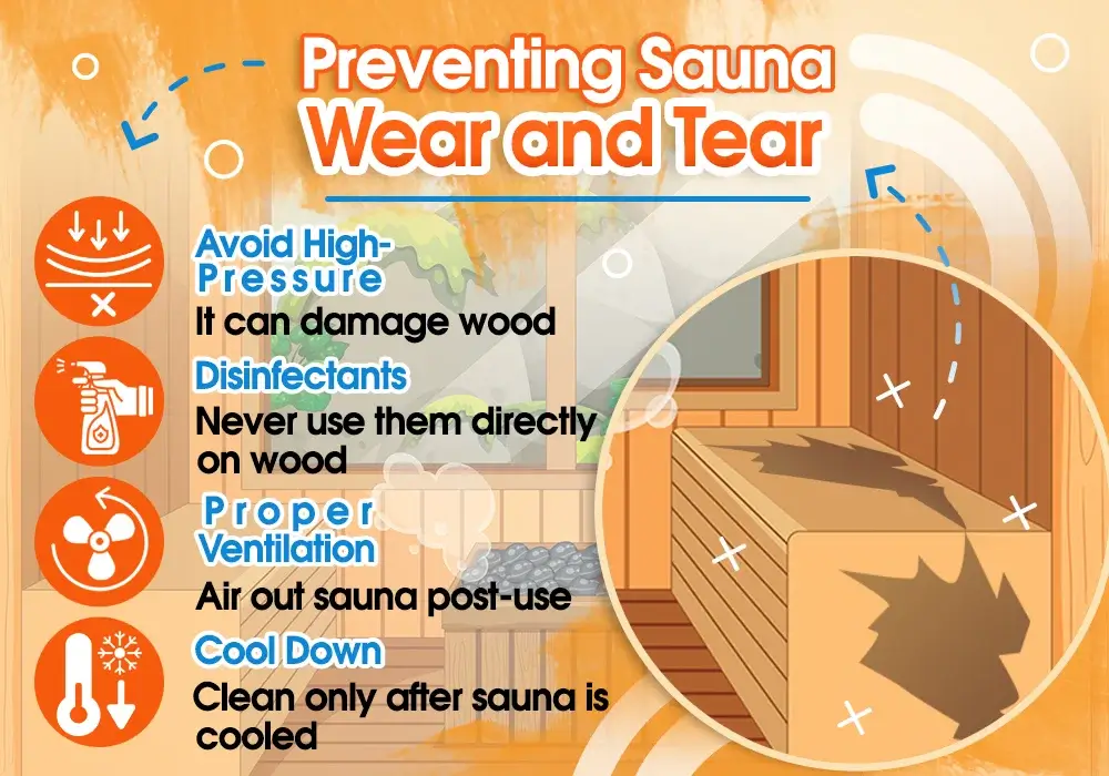 Preventing Sauna Wear and Tear