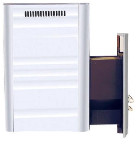 Harvia WK360SLUX 2-in-1 Floor-Mount 31kW Wood Sauna Stove - 04
