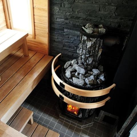 Harvia Legend 300DUO Floor-Mount Combo 23.5KW Wood Sauna Stove - 03