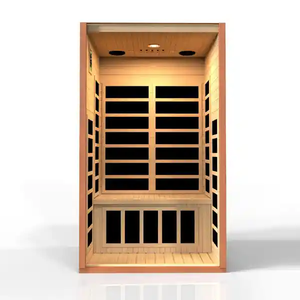 Dynamic Sauna Dynamic Avila Elite 1-2 Person Ultra Low EMF FAR Infrared Indoor Sauna Indoor Infrared Sauna - view 4