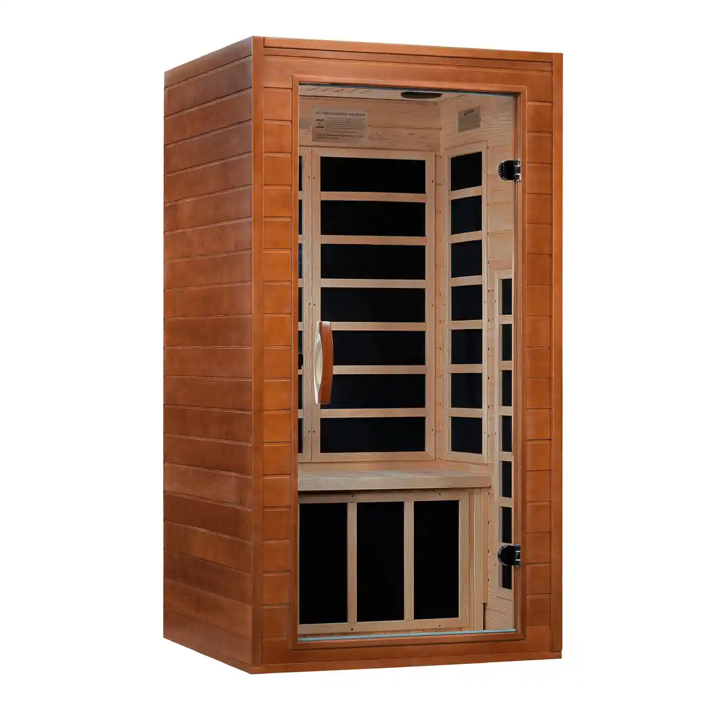 Dynamic Sauna Dynamic Avila Elite 1-2 Person Ultra Low EMF FAR Infrared Indoor Sauna Indoor Infrared Sauna - Premium Sauna Equipment