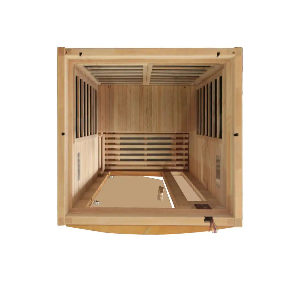Dynamic Barcelona 2 Person Low EMF Indoor FAR Infrared Sauna - Image 4