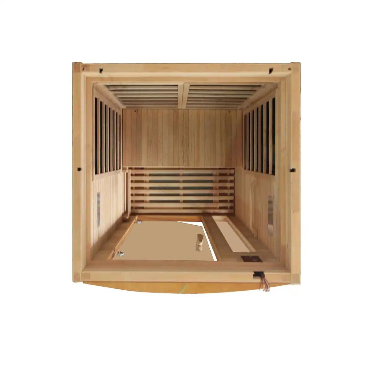 Dynamic Barcelona Elite 2 Person Low EMF Indoor FAR Infrared Sauna - Image 4
